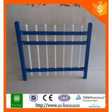 Galvanized/powder coated steel intubation fence